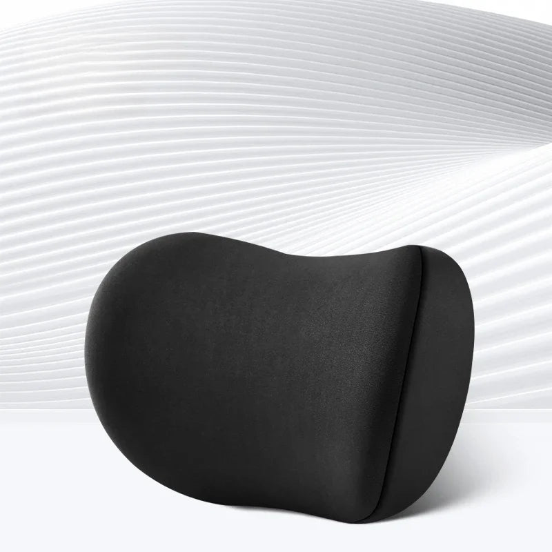 Memory Foam Car Neck Pillow With Lumbar Support