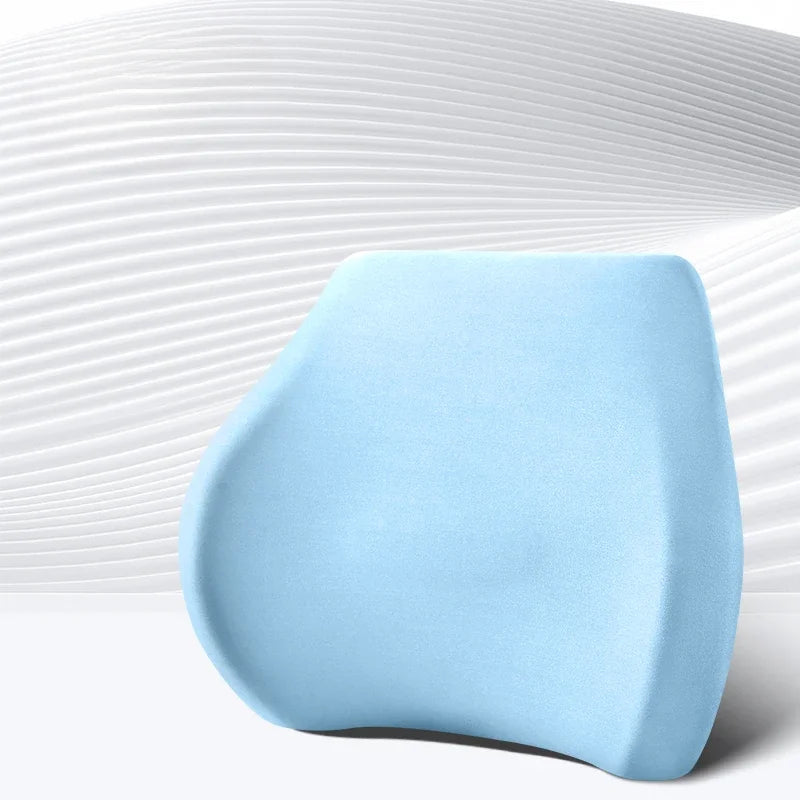 Memory Foam Car Neck Pillow With Lumbar Support