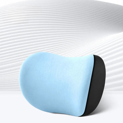 Memory Foam Car Neck Pillow With Lumbar Support