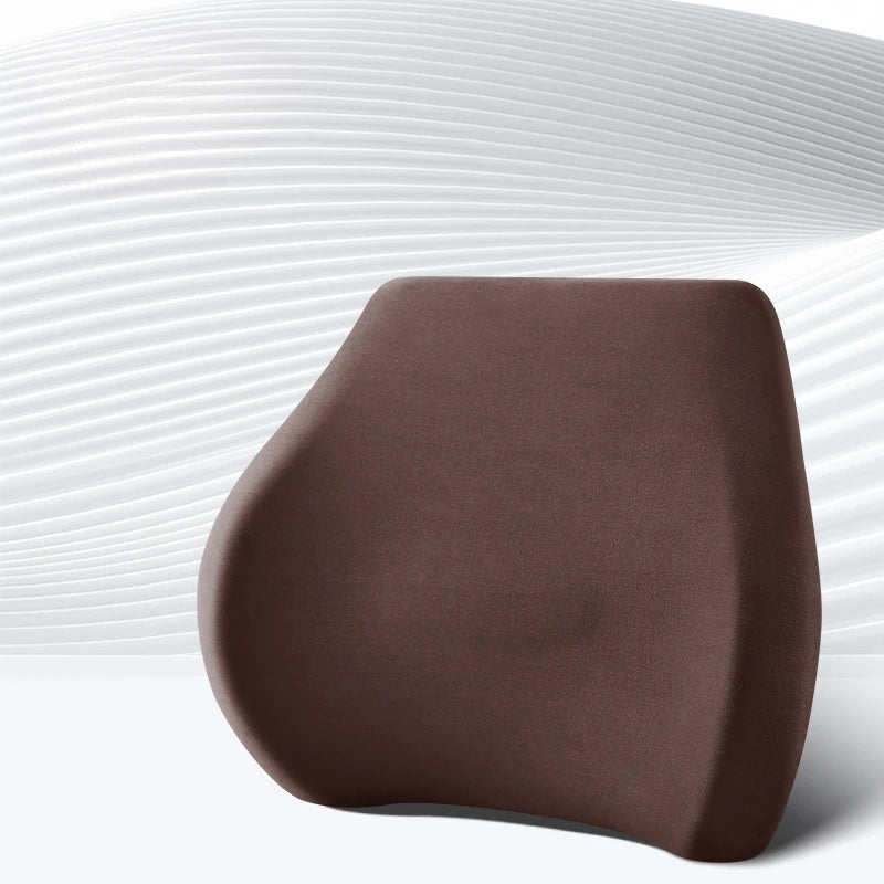 Memory Foam Car Neck Pillow With Lumbar Support