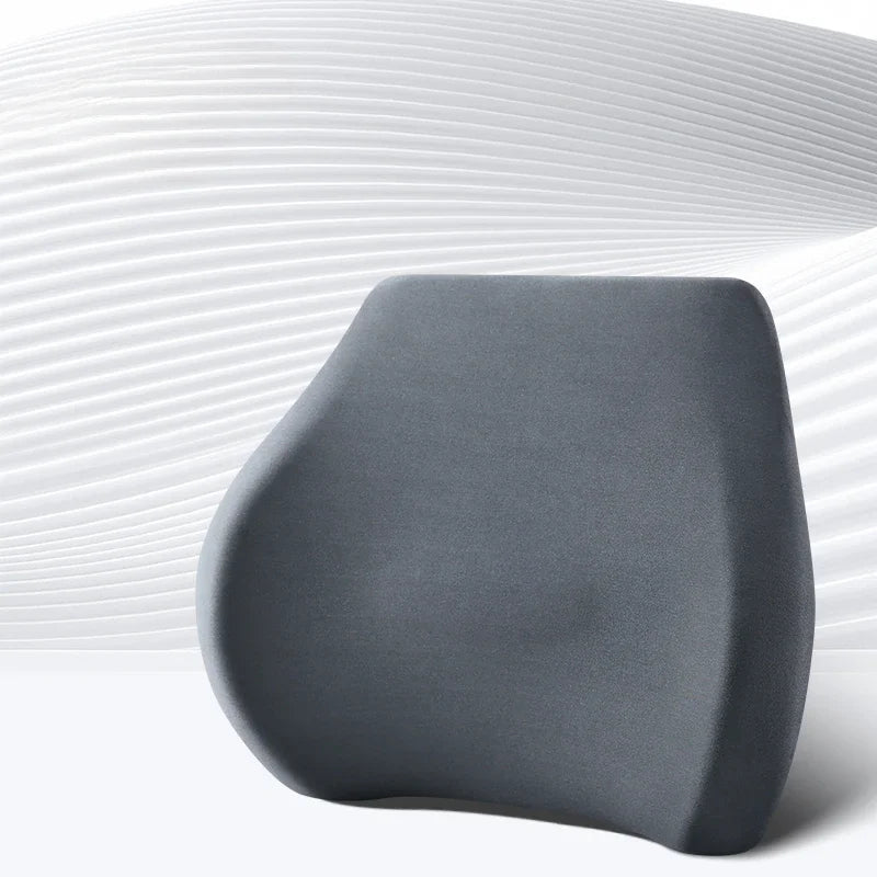 Memory Foam Car Neck Pillow With Lumbar Support