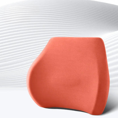 Memory Foam Car Neck Pillow With Lumbar Support